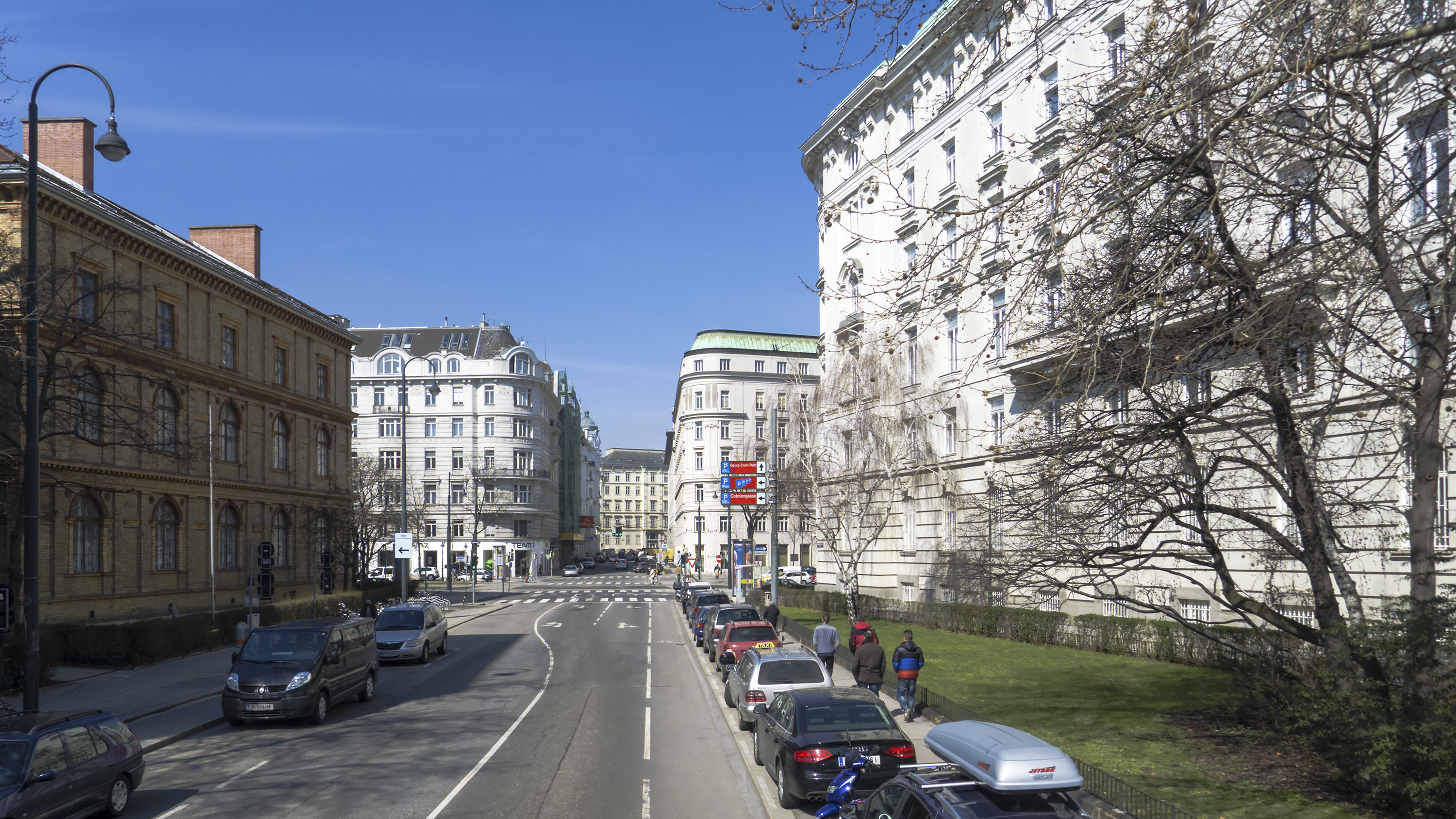 University of Applied Arts Vienna buildings on Oskar-Kokoschka-Platz